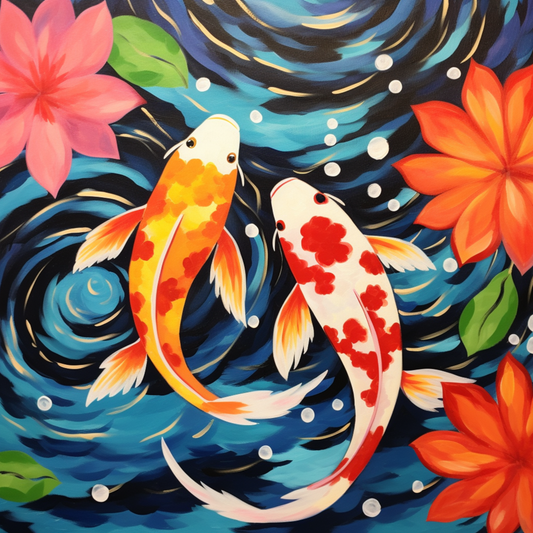 Swimming with flowers,  Saturday 15th November 6pm-8pm