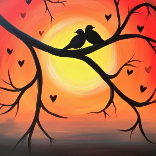 'Love Birds' Saturday 5th July, 5.30pm-7.30pm