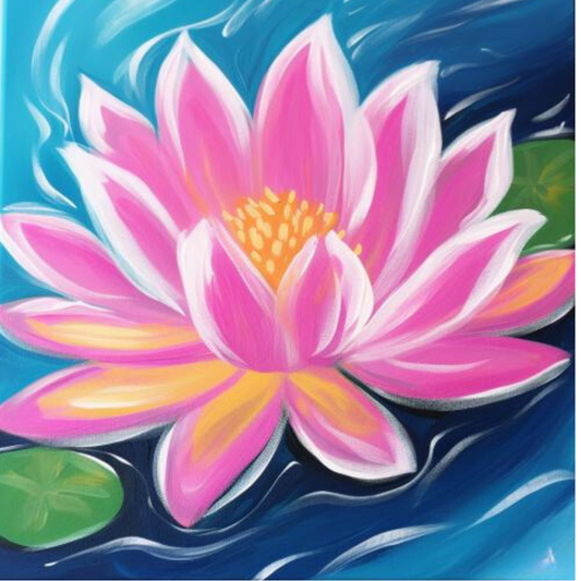 'Peaceful Water Lily Saturday 26th July 6pm-8pm